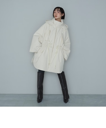 ＜EMMEL REFINES＞EM ポンチョライク ナカワタ コート
