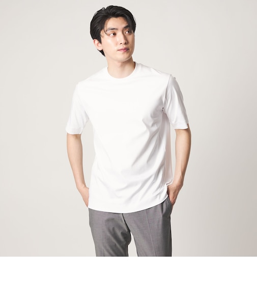 シルケット スムース 3D ジャケット Tシャツ-接触冷感・UVカット-＜A DAY IN THE LIFE＞