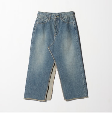 <ASTRAET>13オンス デニム スリットスカート