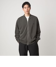 【別注】＜Champion＞スウェット ジップ リブ ブルゾン