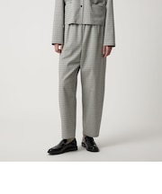 ＜Steven Alan＞ハウンドトゥース ドローストリング パンツ