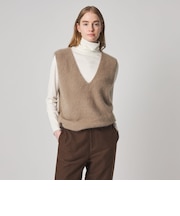 ＜Steven Alan＞オーストラリアンウール ミックス ニットベスト