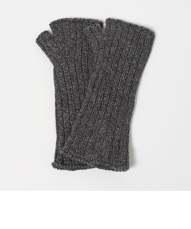 ＜Steven Alan＞カシミヤ リブ フィンガーレス グローブ