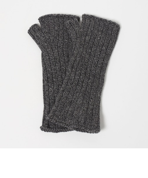 ＜Steven Alan＞カシミヤ リブ フィンガーレス グローブ