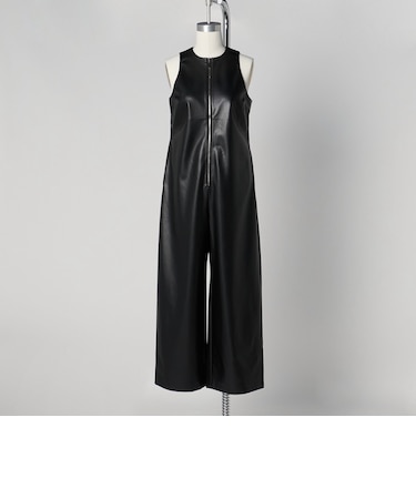 ＜TABAYA United Arrows＞レザーライク オールインワン