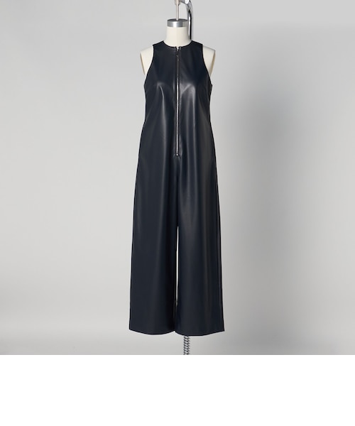 TABAYA United Arrows＞レザーライク オールインワン｜ユナイテッド