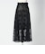＜TABAYA United Arrows＞レース フレアスカート