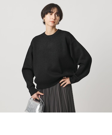 ラメ ニット スウェット ‐ウォッシャブル‐