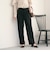 【Wardrobe DAILY MINIMAL】ダブルクロス テーパードパンツ ウォッシャブル
