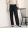【Wardrobe DAILY MINIMAL】ダブルクロス テーパードパンツ ウォッシャブル