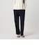 【Wardrobe DAILY MINIMAL】ダブルクロス テーパードパンツ ウォッシャブル