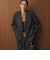 【Wardrobe DAILY MINIMAL】ウールライク メランジダブルジャケット ウォッシャブル