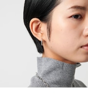＜CITEN＞ステンレスミドルフープピアス