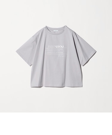 シルケット天竺 エンブロイダリー Tシャツ ‐UVカット・接触冷感‐＜A DAY IN THE LIFE＞
