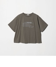 シルケット天竺 エンブロイダリー Tシャツ ‐UVカット・接触冷感‐<A DAY IN THE LIFE>