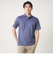 コモンプリント カッタウェイカラー ポロシャツ＜A DAY IN THE LIFE＞
