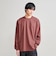 ＜H＞ハイブリッドコットン チューブ クルーネックロングスリーブ