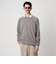 ＜Steven Alan＞ W/NY スムース ラグランスリーブ クルーネック ニット