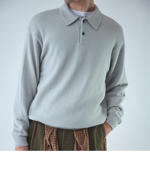 ＜Steven Alan＞ CTN/CA 2B ニット ポロシャツ