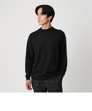 コットン カシミヤ ブレンド ジャケット ネック Tシャツ