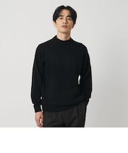 ウールカシミヤブレンド モックネック ニット