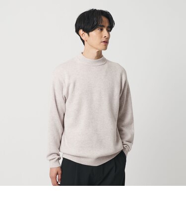 ウールカシミヤブレンド モックネック ニット