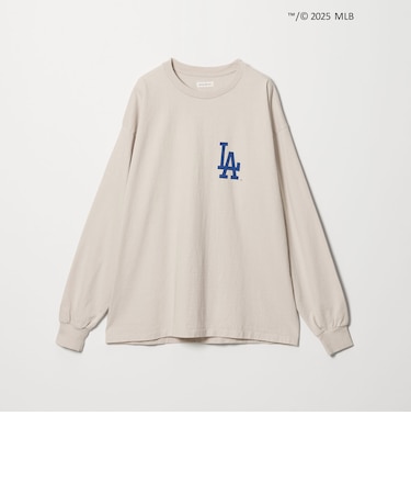 <KAPTAIN SUNSHINE>Los Angeles Dodgers LOGO WEST COAST LONG-SLEEVE/カットソー