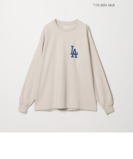 <KAPTAIN SUNSHINE>Los Angeles Dodgers LOGO WEST COAST LONG-SLEEVE/カットソー