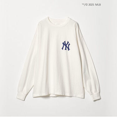 <KAPTAIN SUNSHINE>New York Yankees LOGO WEST COAST LONG-SLEEVE/カットソー