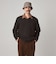 ＜Steven Alan＞ アルパカ サドルショルダー Ｖネック ニット NARROW