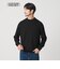 【WARDROBE SMART】マシーンウォッシャブル ウールミックス アゼ モックネック