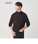 【WARDROBE SMART】マシーンウォッシャブル ウールミックス アゼ モックネック