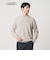 【WARDROBE SMART】マシーンウォッシャブル ウールミックス アゼ モックネック