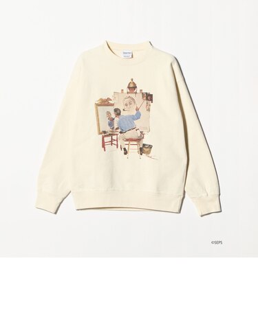 ＜The Saturday Evening Post x BEAUTY&YOUTH＞ART スウェット