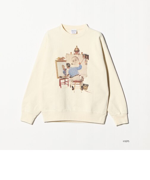＜The Saturday Evening Post x BEAUTY&YOUTH＞ART スウェット