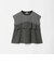 ボーダー ドッキングTシャツ ブラック＜A DAY IN THE LIFE＞