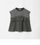ボーダー ドッキングTシャツ ブラック＜A DAY IN THE LIFE＞