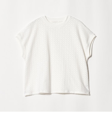 アイレットレース フレンチスリーブTシャツ <A DAY IN THE LIFE>