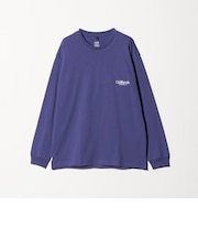 <CGS.>オーガニックコットン ロゴ ロングスリーブ Tシャツ