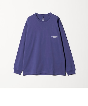 <CGS.>オーガニックコットン ロゴ ロングスリーブ Tシャツ