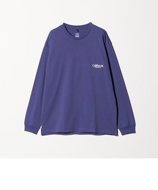 <CGS.>オーガニックコットン ロゴ ロングスリーブ Tシャツ