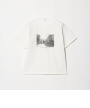 コットン フォトプリントTシャツ <A DAY IN THE LIFE>