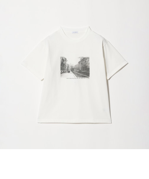 コットン フォトプリントTシャツ ＜A DAY IN THE LIFE＞