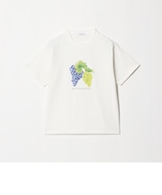 コットン フルーツプリントTシャツ <A DAY IN THE LIFE>