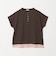リブ フェイクレイヤード ヘンリーネックTシャツ  ＜A DAY IN THE LIFE＞