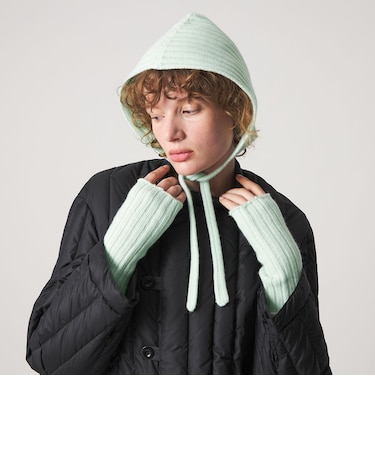 <Steven Alan>カシミヤ リブ フード