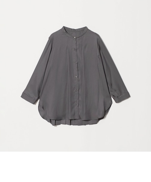バックプリーツ シャツチュニック 7分袖＜A DAY IN THE LIFE＞