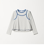 ボーダーTシャツ＋キャミソール セット / キッズ 140cm-160cm