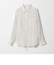 ＜SEASONAL COLLECTION＞ストライプ シアー シャツ