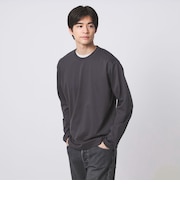 オーガニック コットン ポンチ クルーネック Tシャツ